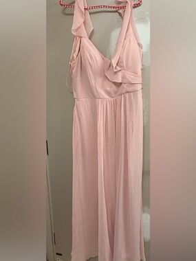 MoriLee Bridesmaid Off the Shoulder Ruffle Gown